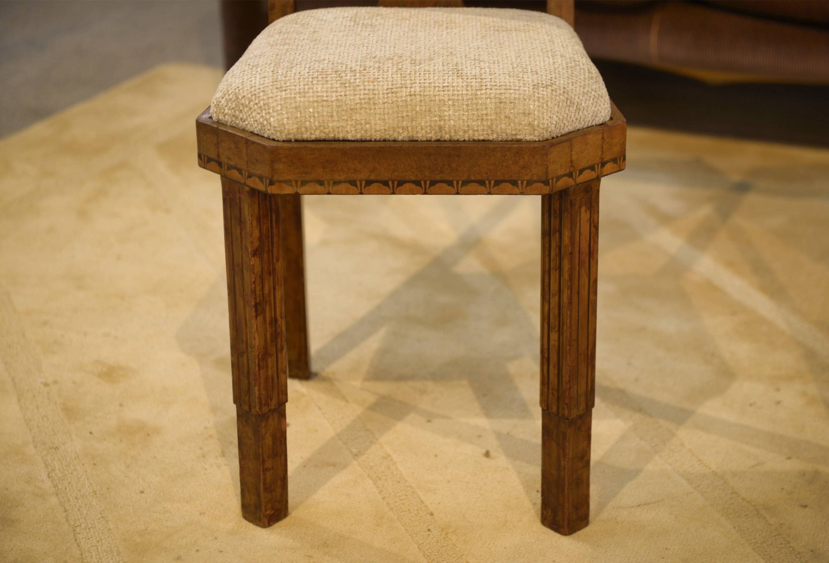 Pair of Art Deco chairs attributed to Baptistin Spade 1930s