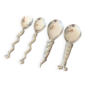 Carrol Boyes Salad Servers and Serving Spoons