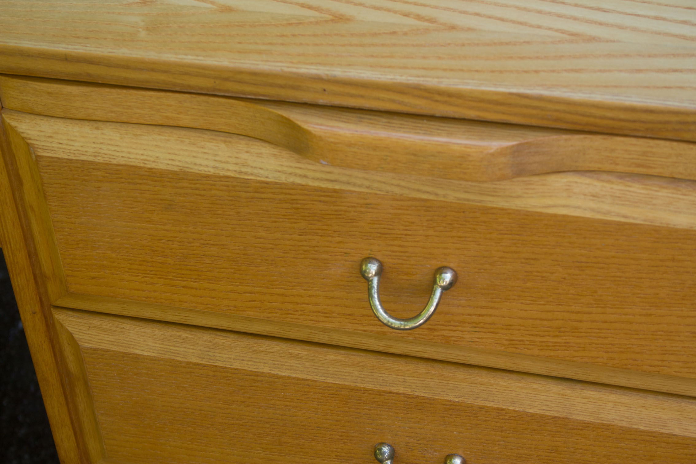1950s desk in ashwood