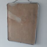 Barber's mirror with chainette - 25x19cm