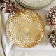 Amber glass ceiling or applique