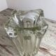 Molded glass vase