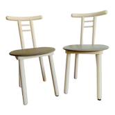 Paire de chaises design