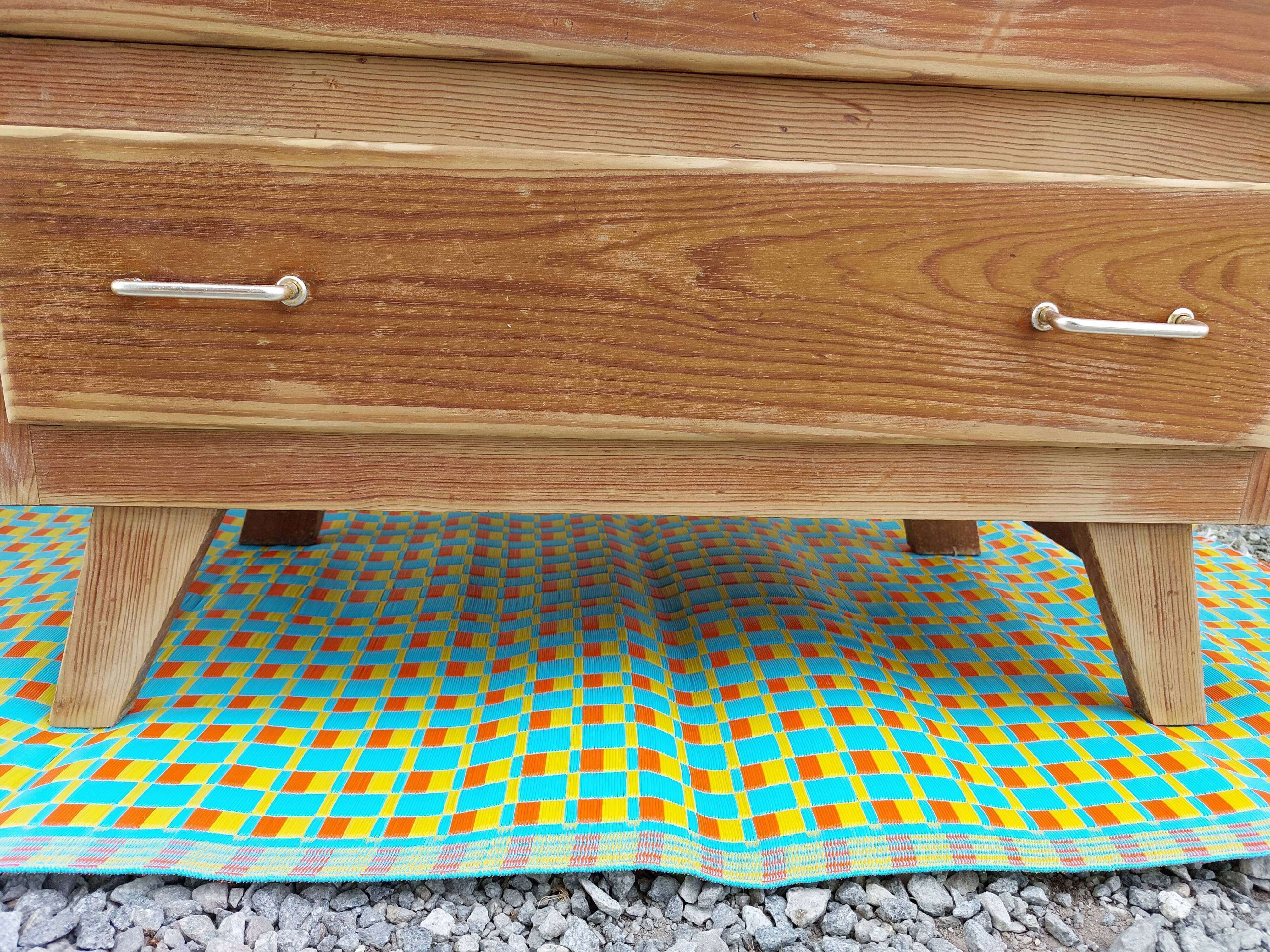 Sanded chest of drawers