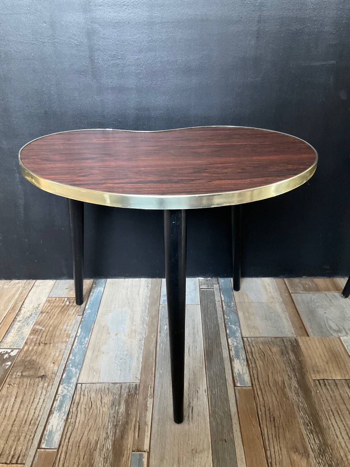 Duo of wooden and Formica coffee tables from the 60s and 70s