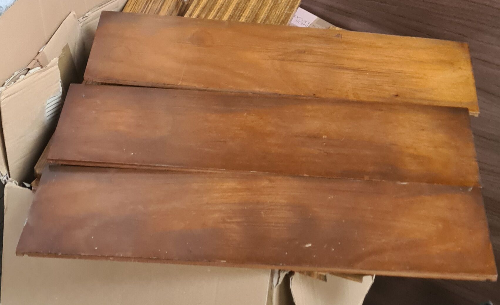 Floor 1960 string wood rising black smooth