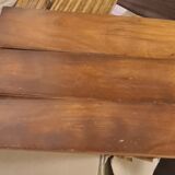 Floor 1960 string wood rising black smooth