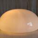 Ceiling light or opaline globe wall light 25 cm - mid 20th century