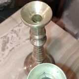 Old bronze candlesticks