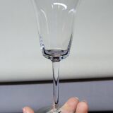 8 Fine Crystal Stemmed Glasses for Port or Liqueur - Baccarat? / Saint Louis