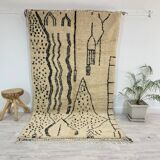 Handmade moroccan berber carpet 260 x 144 cm