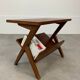 Side table feet compass door book 50s
