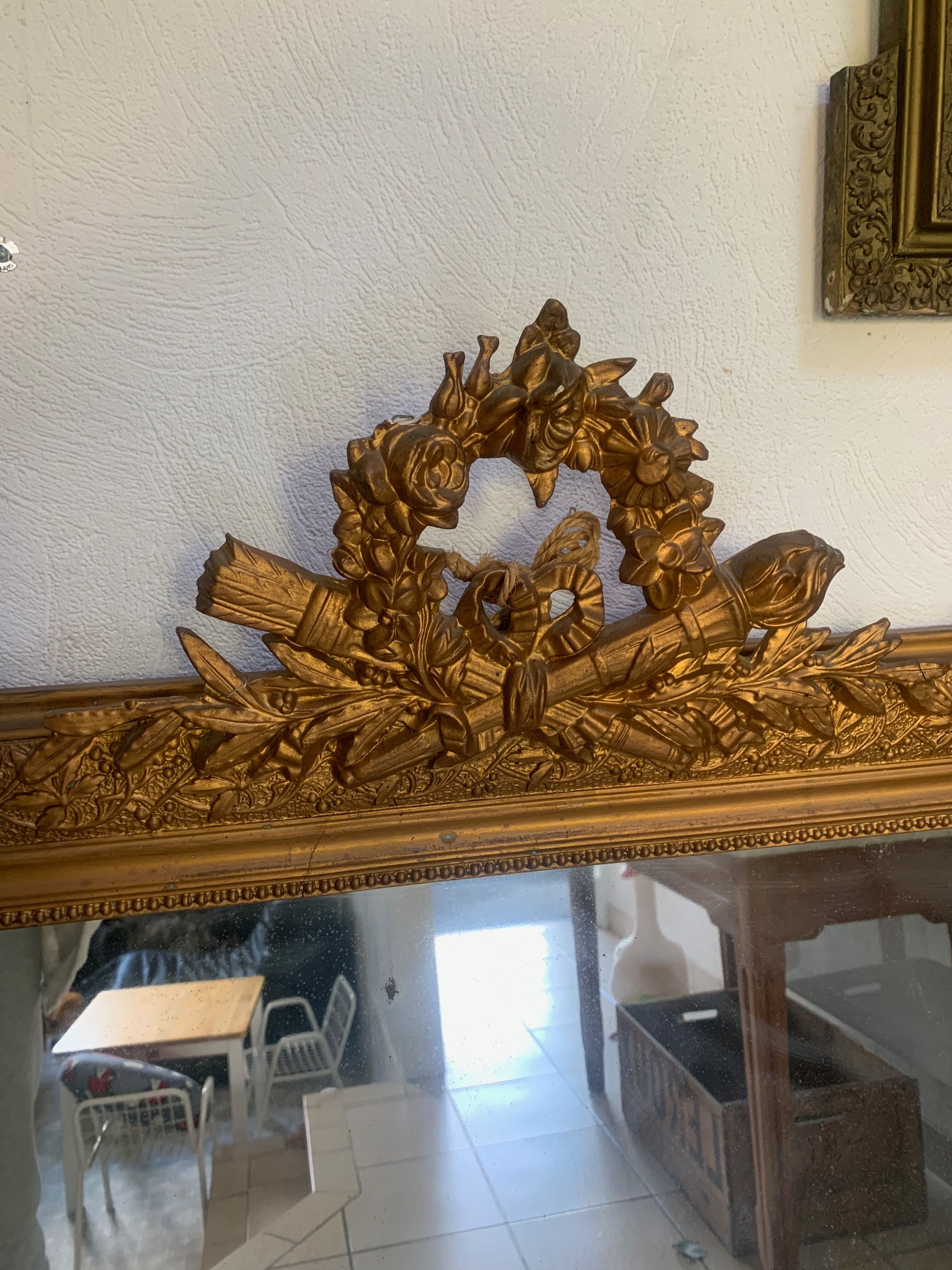 Mirror Louis Philippe 130x90 cm