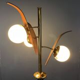 Mid century italian floor lamp attr. to Stilnovo, 1950s