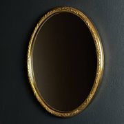 Miroir en laiton, Italie, années 1950