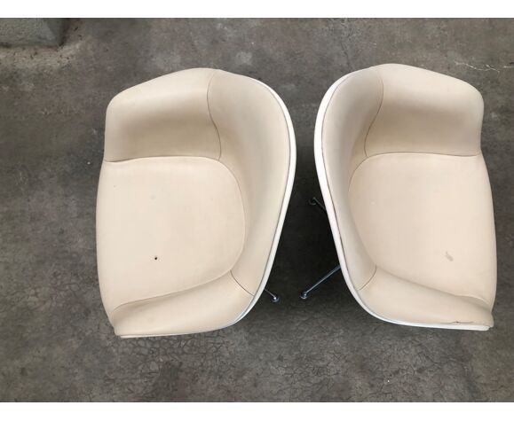 Paire de fauteuils la fonda design Charles Eames 1970