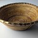 Rattan and brass centrepiece, Italy, 1970s
