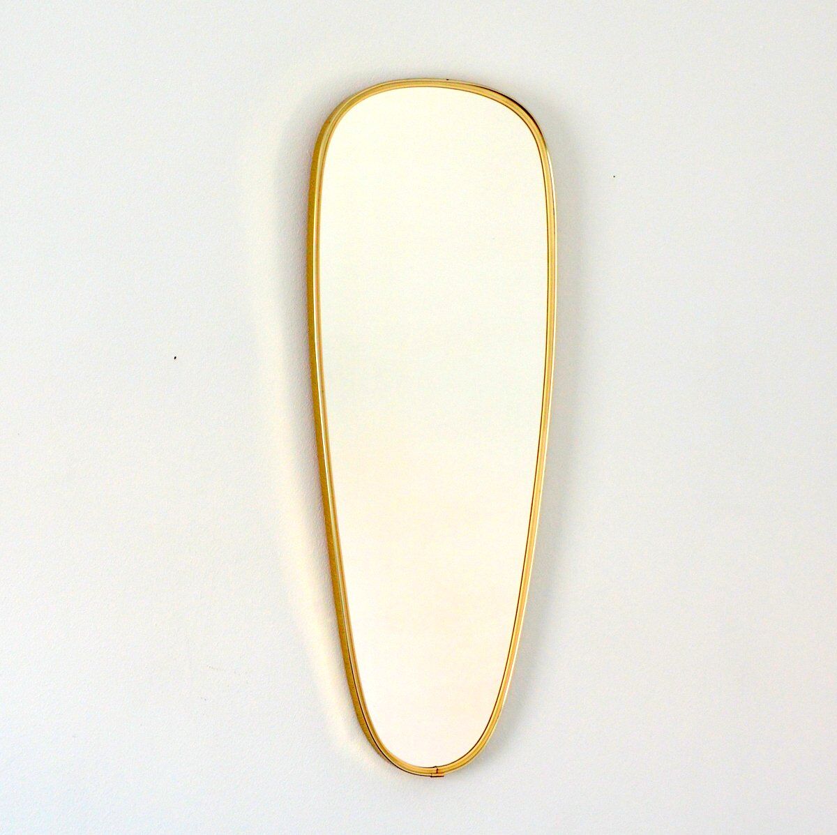 Mirror free form year 50 / 60 vintage 30x78cm