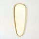 Mirror free form year 50 / 60 vintage 30x78cm
