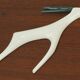 teak WALL PANEL porcelain antelopes sgrafo modern 60s design peter mueller
