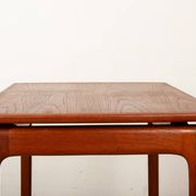 Danish coffee table in teak model 019 by Ole Wansher for Poul Jeppesen.