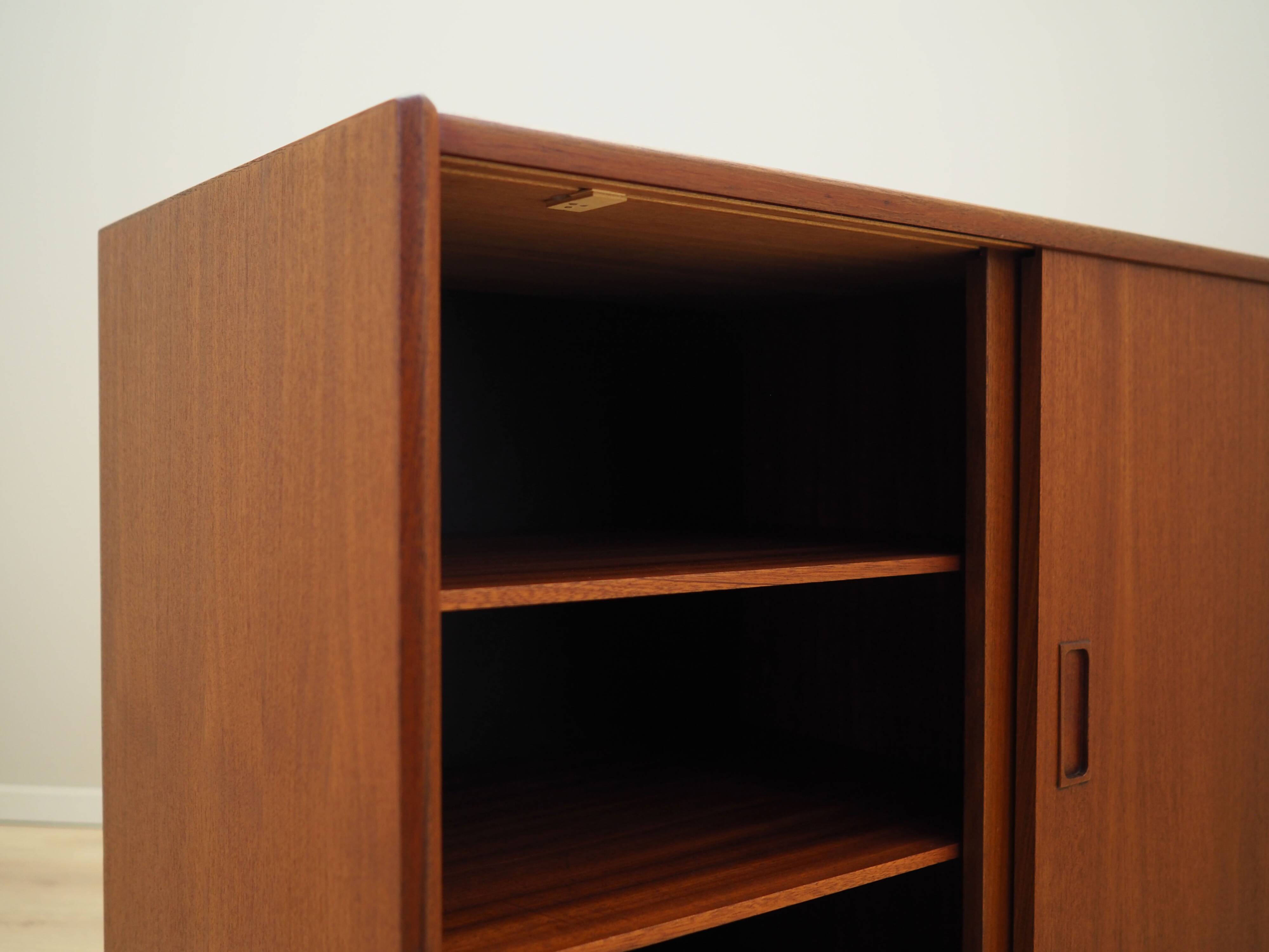 Teak sideboard, Danish design, 1970s, production: Westergaard