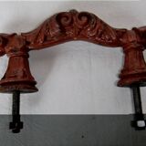 Old cast iron door handle