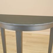 Table console en pin, design danois, années 1960, fabriquée au Danemark