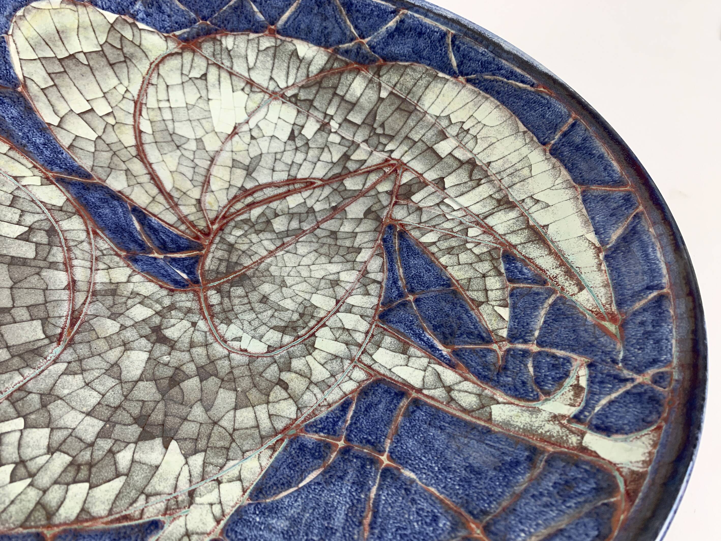 Ceramic dish by Marianne Starck for Michael Andersen & Son, Denmark