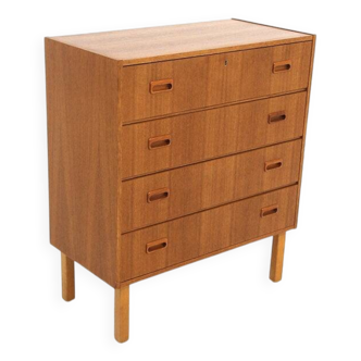 Commode scandinave en teck, Suède, 1960