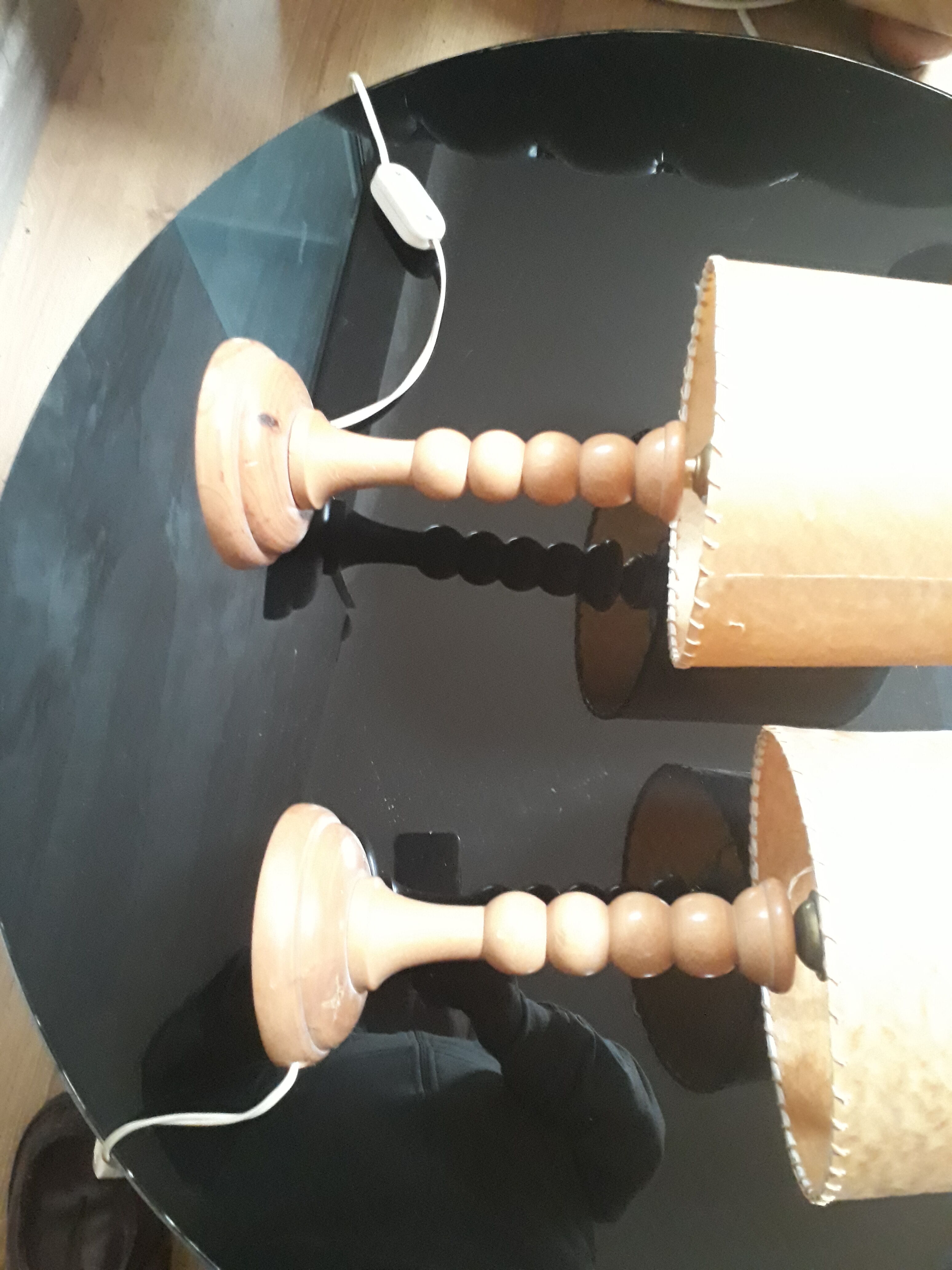 Pair of vintage lamps, 1960s