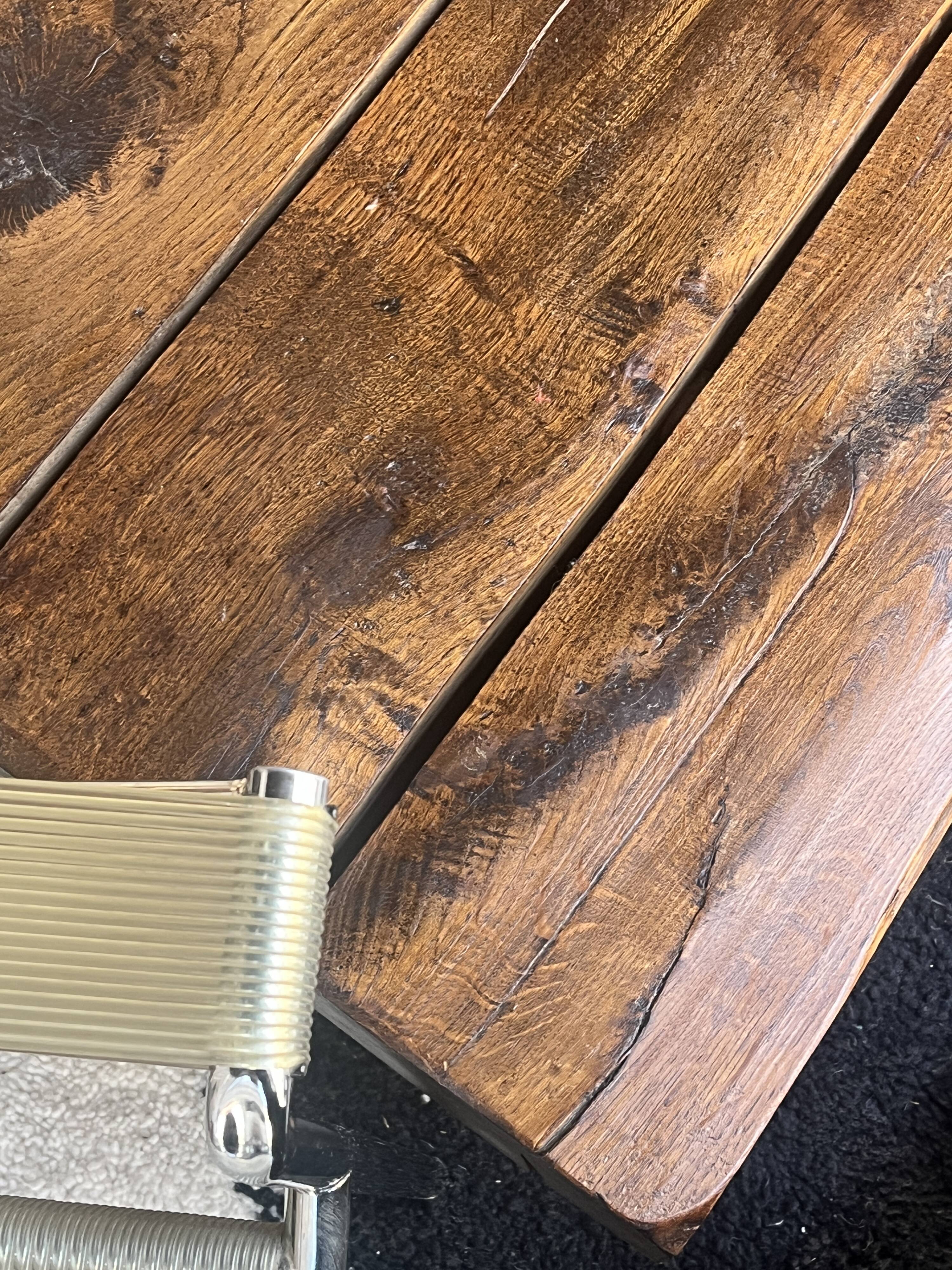 Wasi Sabi Brutalist Solid Wood Coffee Table