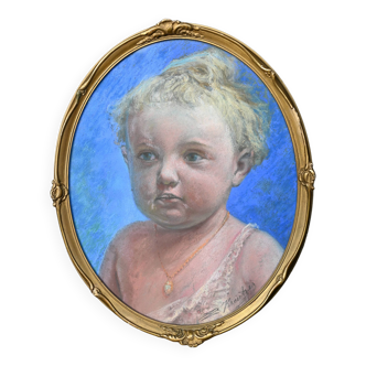 Portrait of a Child by Léandre Kreutzer (1884-1967)