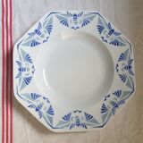 Set of 10 Pexonne octagonal plates