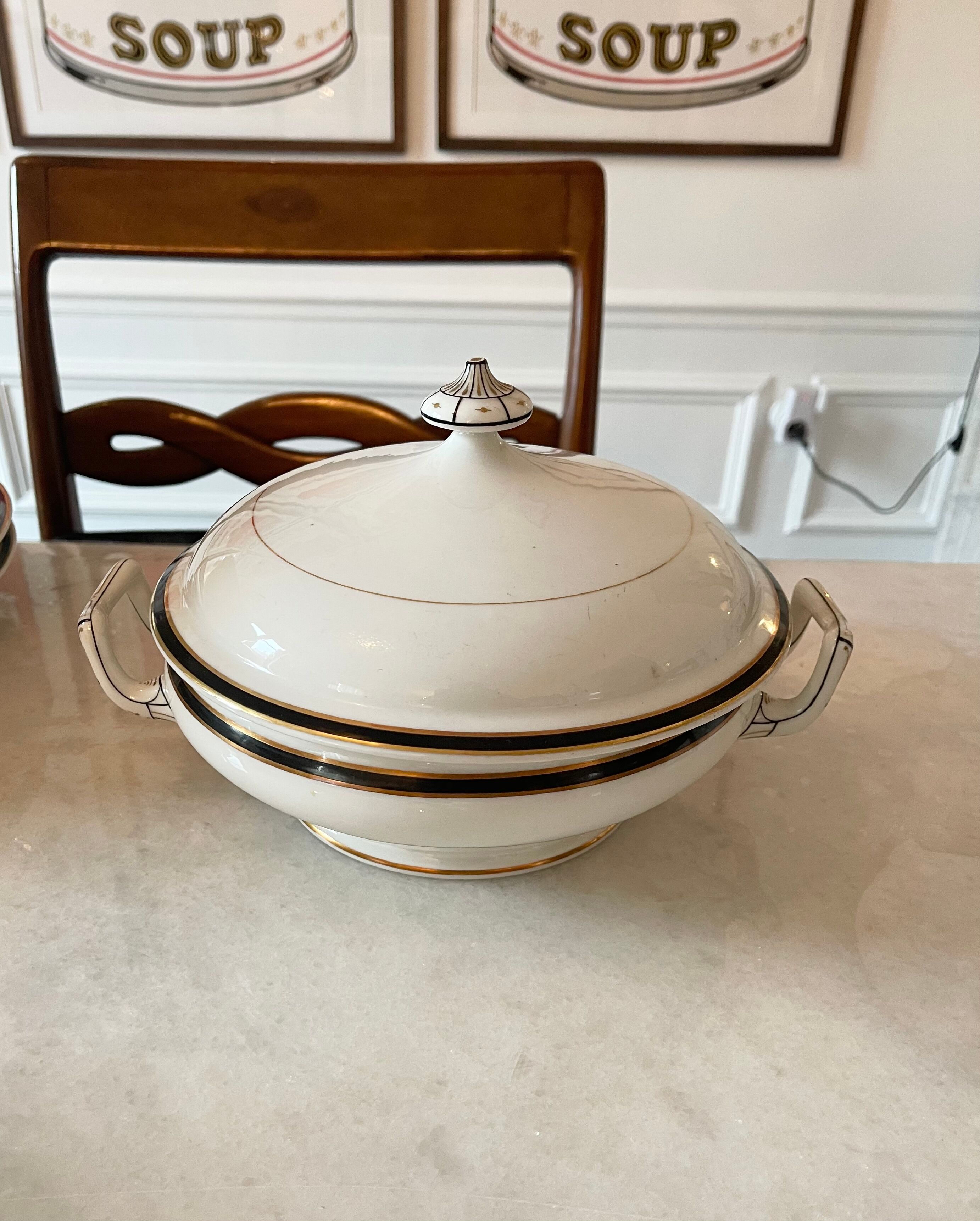 Table service in porcelain ch pillivuyt 81 pieces