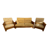 Salon complet, canapé 3 places et 2 fauteuil 1 place