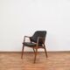 Swedish Teak Armchair by Alf Svensson for Dux