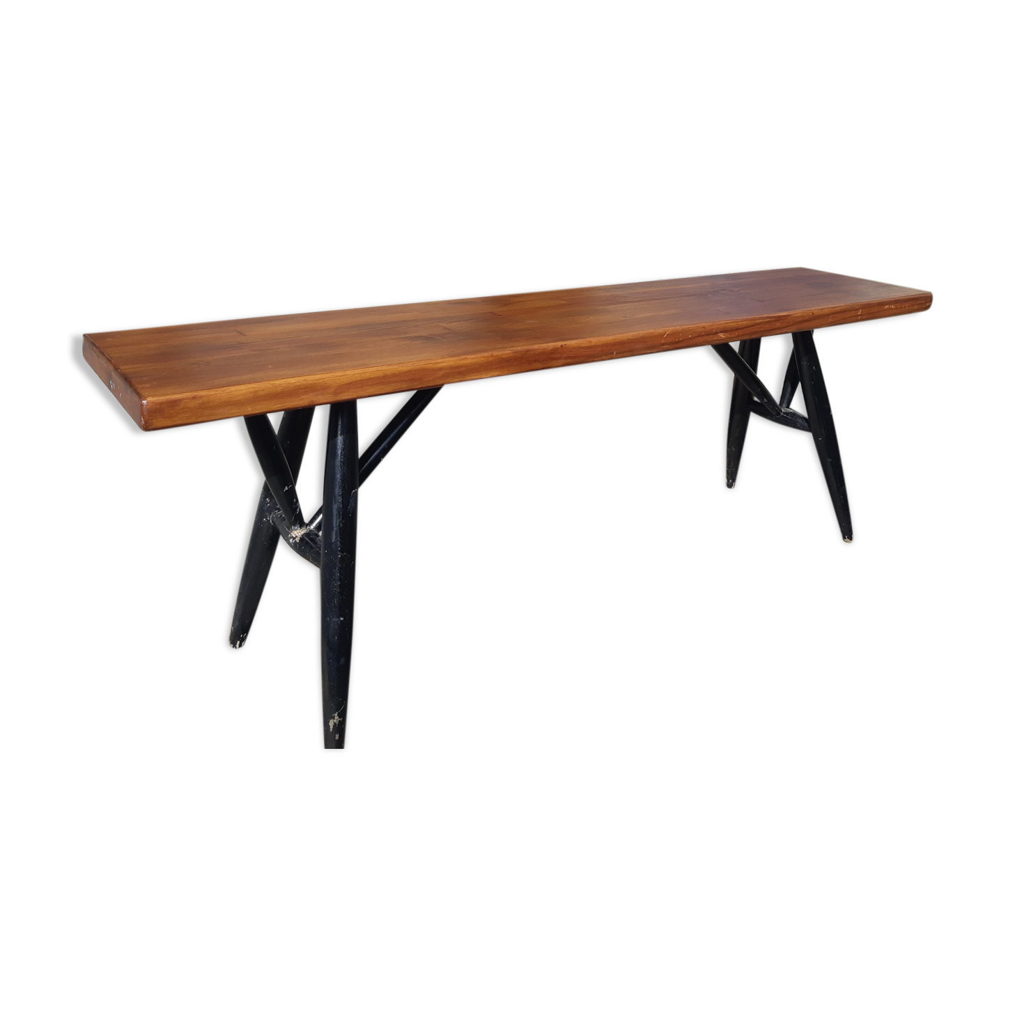 Tapiovaara Pirkka bench for Laukken Puu, around 1960.
