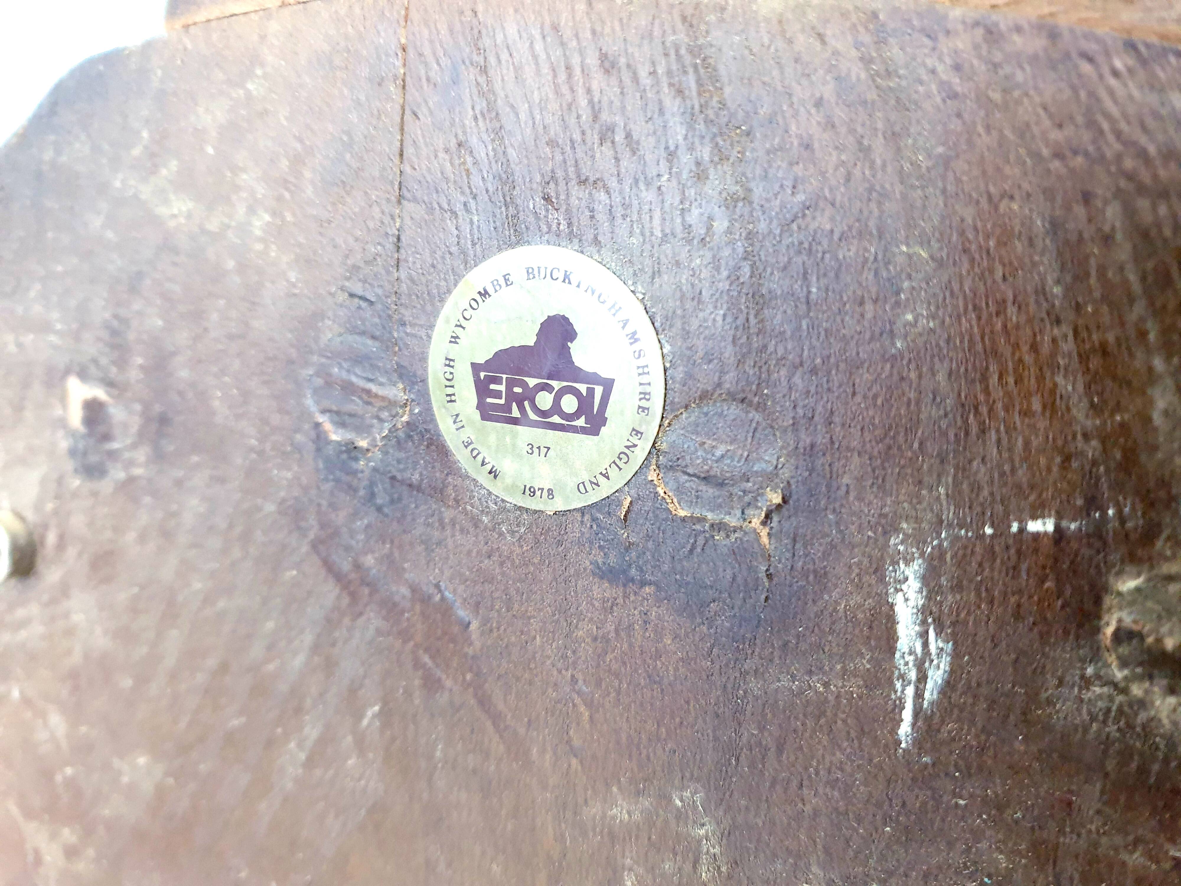 Grandfather wooden chair by Ercol 1978