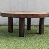 Vintage Herbier coffee table by Roger Capron