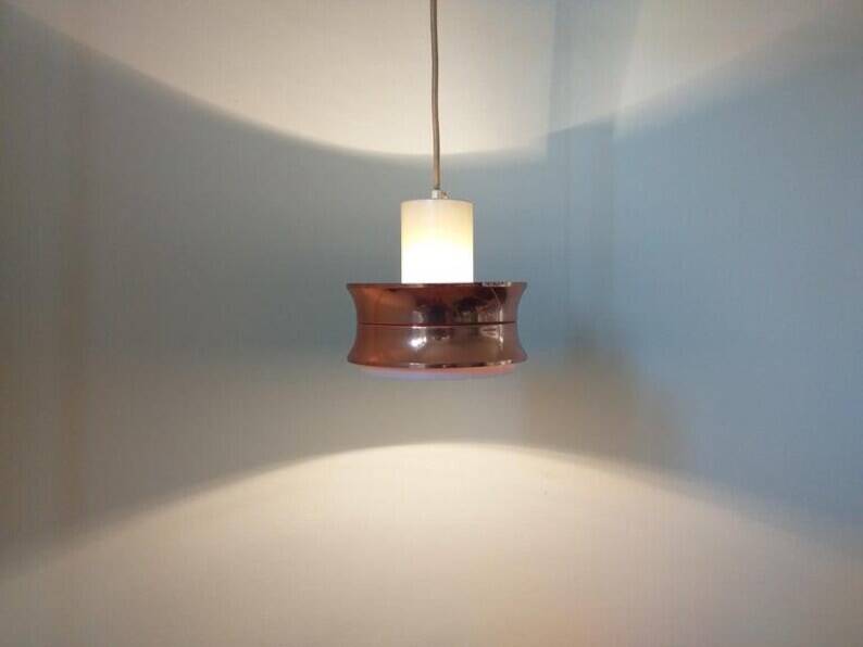 Midcentury Pendant in Style of Jo Hammerborg, Denmark, 1970s