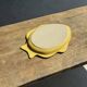 Yellow fish-shaped dish L38