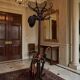 Elegante Appendiabiti a Colonna Stile Thonet