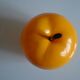 Vintage 70's yellow apple ice bucket or ice cubes