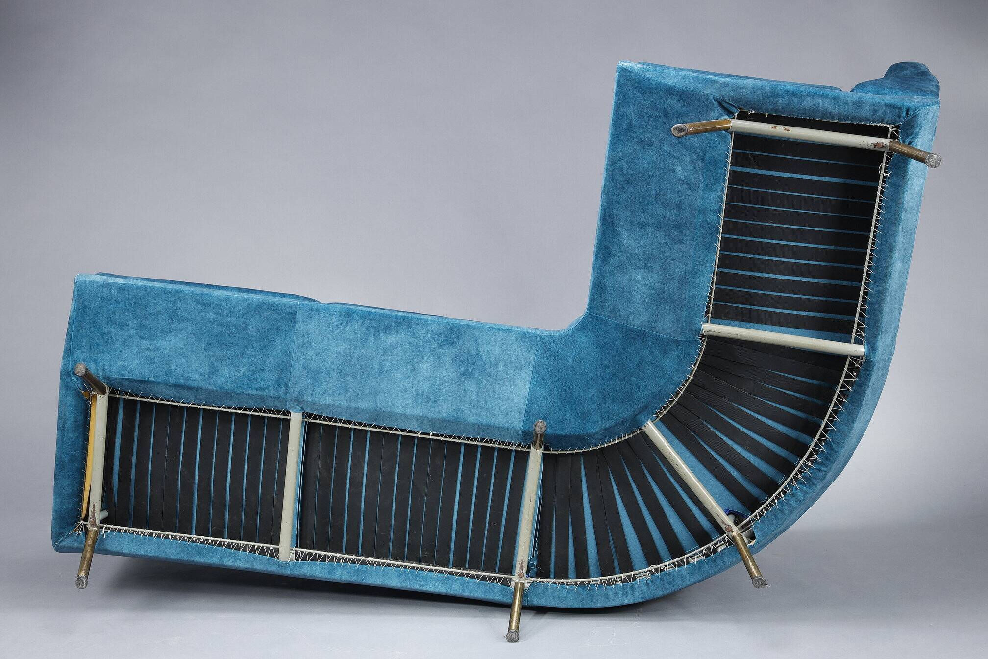 Corner sofa by marco zanuso (1916-2001) published by arflex
