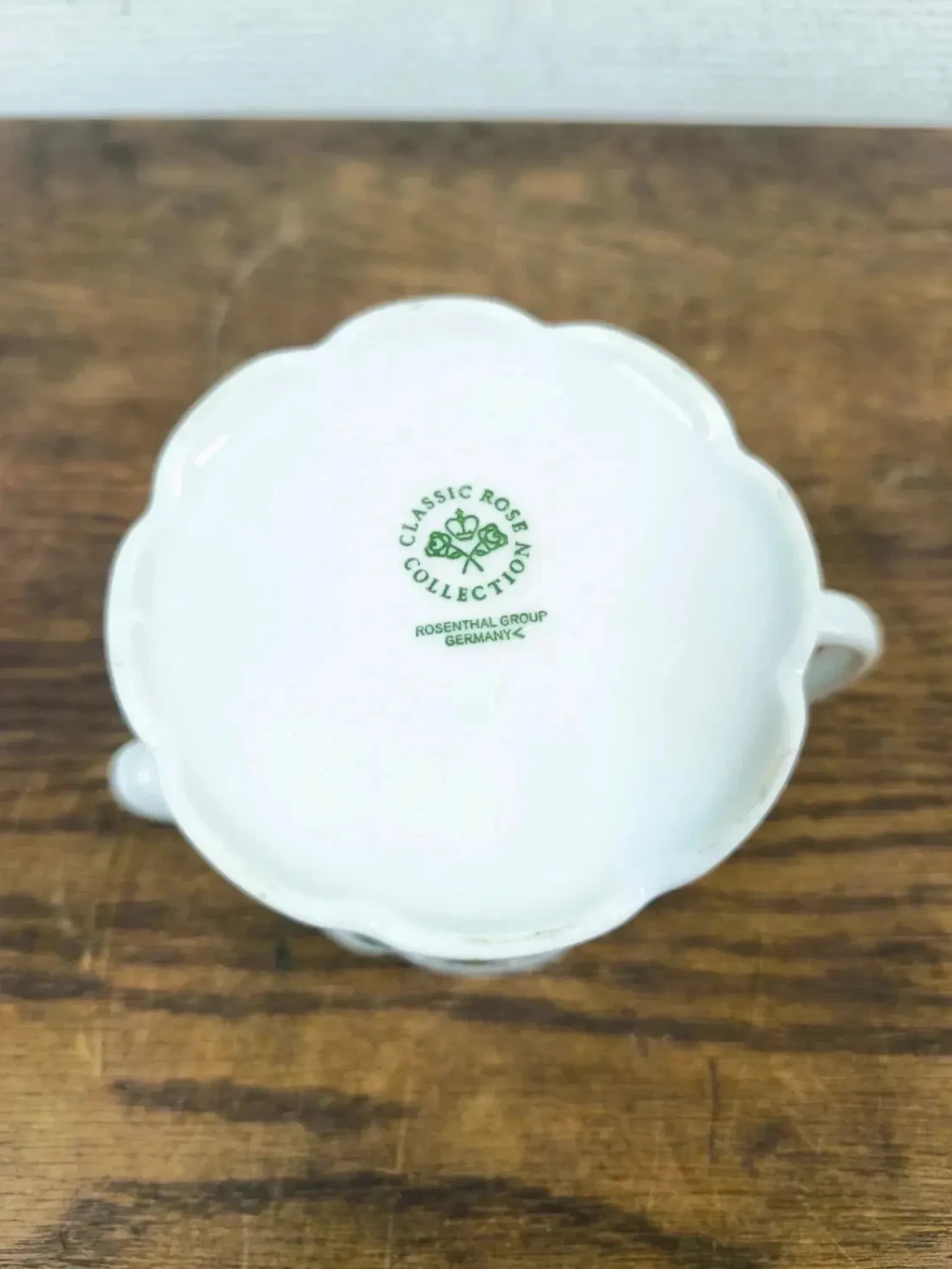 Milk jug / Creamer in porcelain Rosenthal Monbijou Giscard