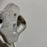 Pair of porcelain wall lights 1950 bathroom