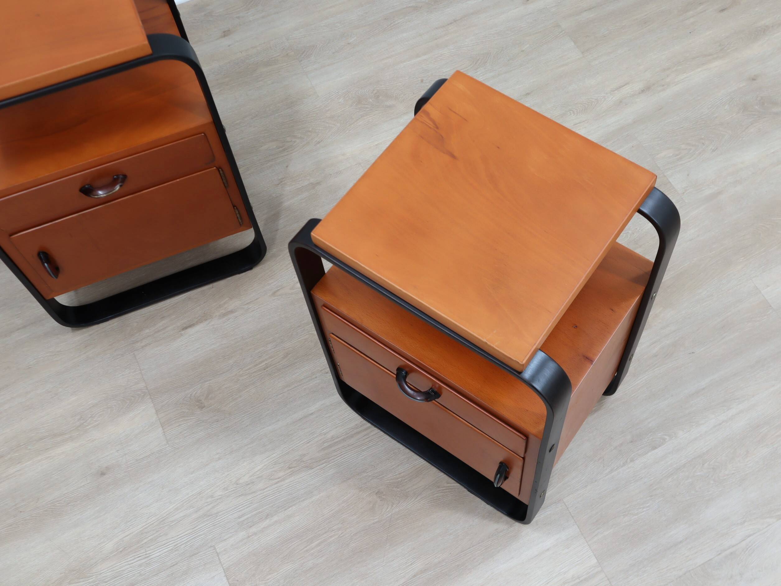 1940s Giuseppe Pagano Pogatschnig set of nightstands