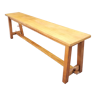 Minimalist wooden bench 150 cm