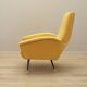 Yellow armchair, Italian design, 1970s, production: Italy